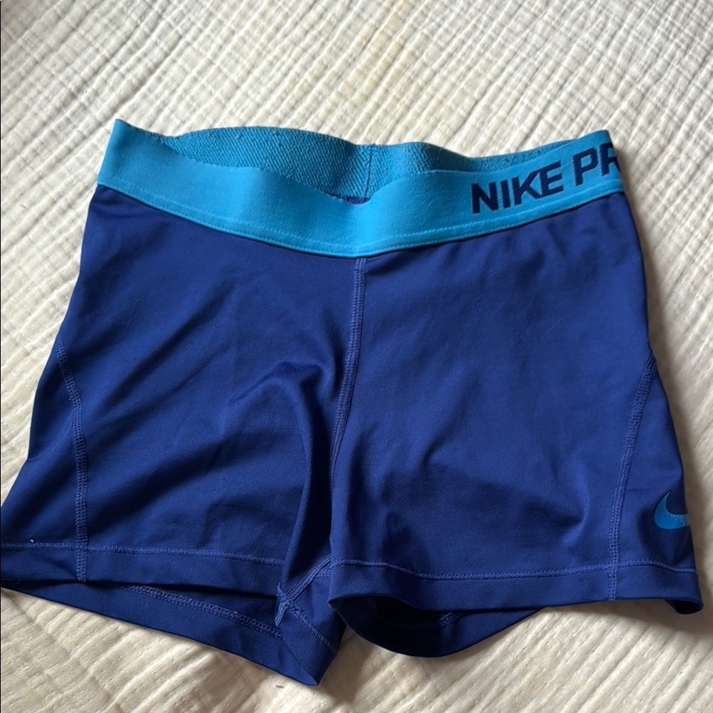 Nike Pro Royal Blue Training Shorts